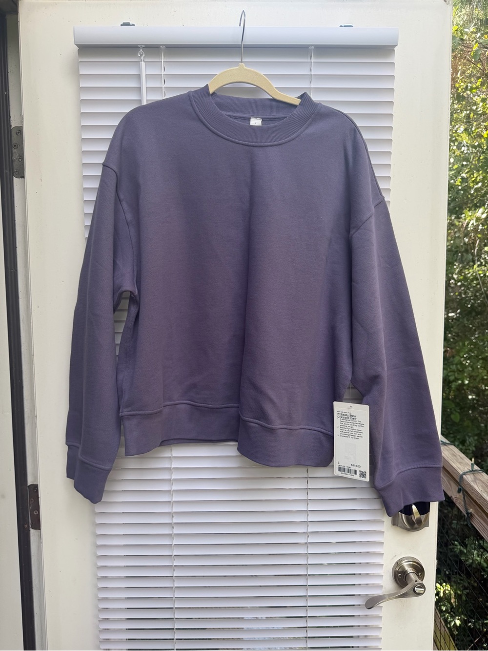 lululemon athletica Relaxed Crewneck Sweatshirt in Dusty Plum
